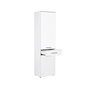 Hanah Home Armario Multiusos Blanco con Estantes y Cajón Adr-621-Pp-1